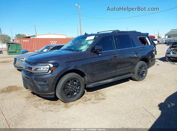 1FMJU1H85REB04407 2024 FORD EXPEDITION Gray წინა მარცხენა ხედი სამი მეოთხედიდან