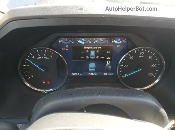 1FMJU1HT5NEA32185 2022 FORD EXPEDITION Silver Вид щитка приладів