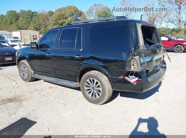 1FMJU1HT9GEF55938 2016 FORD EXPEDITION Black უკანა მარცხენა