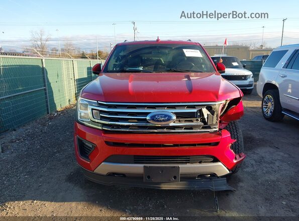 1FMJU1JTXLEA36711 2020 FORD EXPEDITION Red Instrument cluster view