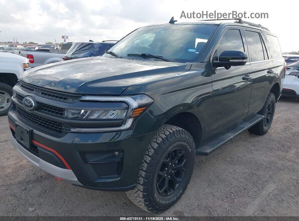 1FMJU1RT5NEA48871 2022 FORD EXPEDITION Зеленый Передняя левая четверть