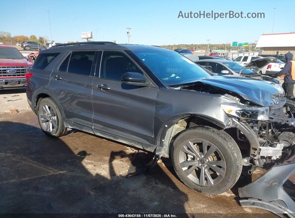 1FMSK7DH0RGA11771 2024 FORD FORD EXPLORER Gray Widok wnętrza z tyłu