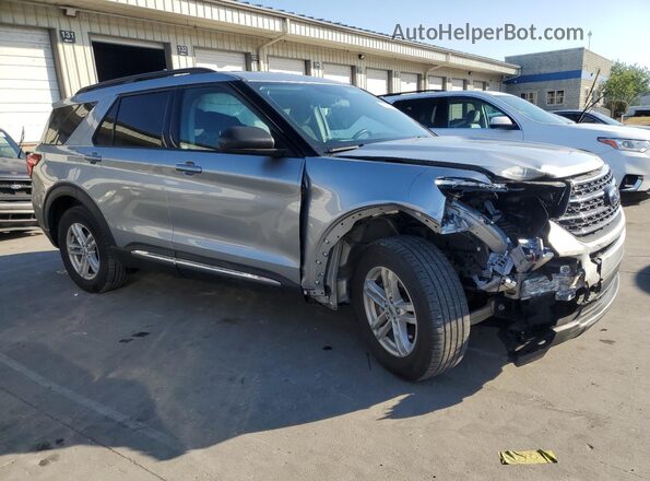 1FMSK7DH2NGC40561 2022 FORD FORD EXPLORER Gray Front right