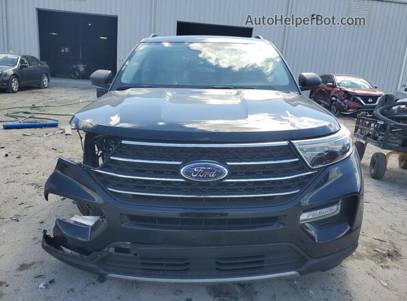 1FMSK7DH3LGA77383 2020 FORD FORD EXPLORER Black Դիմացի տեսք