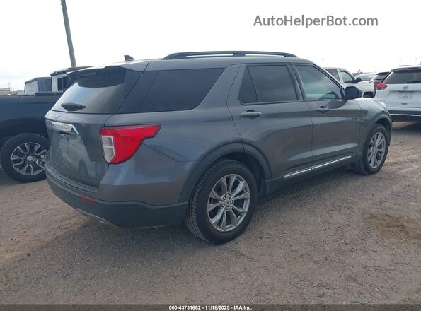 1FMSK7DH3MGC04585 2021 FORD FORD EXPLORER Gray Задня права чверть