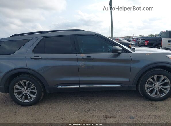1FMSK7DH3MGC04585 2021 FORD FORD EXPLORER Gray Вид задньої частини салону