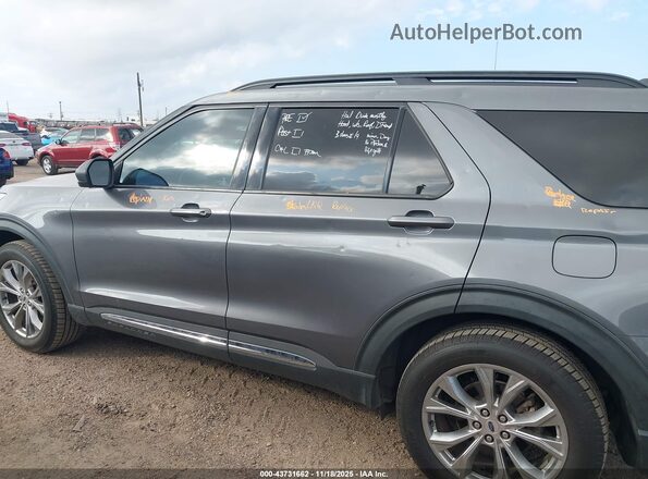 1FMSK7DH3MGC04585 2021 FORD FORD EXPLORER Gray Панорамний вид салону 360°