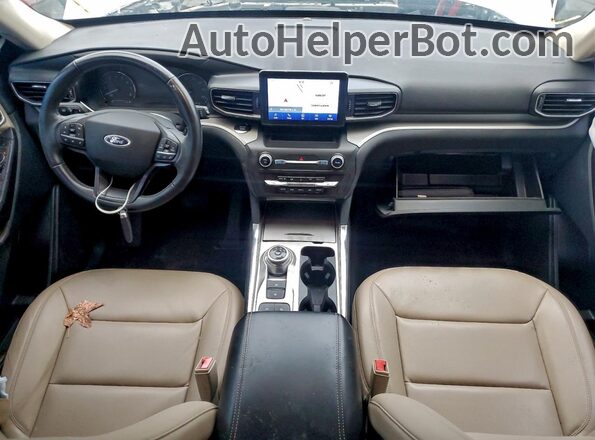 1FMSK7DH4LGA77473 2020 FORD FORD EXPLORER Silver Առջևի վահանակի տեսք