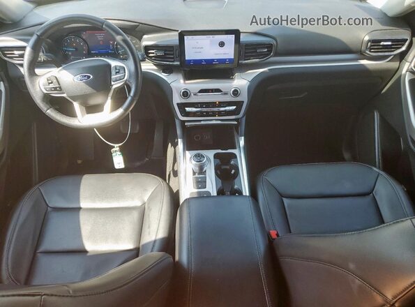 1FMSK7DH4PGB20148 2023 FORD FORD EXPLORER Silver Առջևի վահանակի տեսք