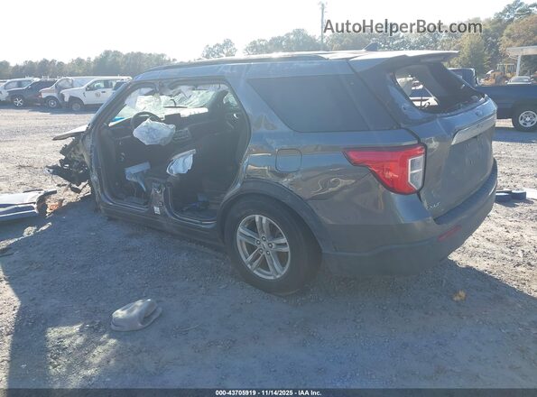 1FMSK7DH8NGC32822 2022 FORD FORD EXPLORER Gray Tył lewy