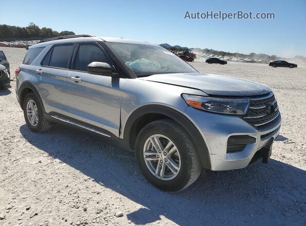 1FMSK7DH8PGC13321 2023 FORD FORD EXPLORER Silver Передня права чверть