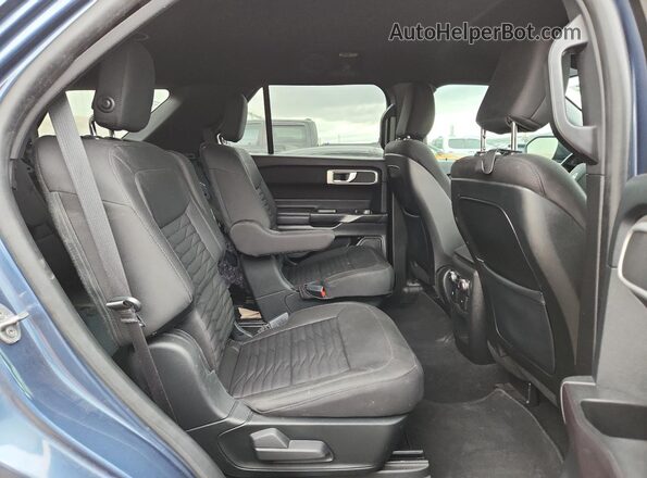 1FMSK7DHXLGA92754 2020 FORD FORD EXPLORER Blue უკანა სალონის ხედი