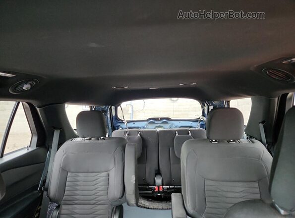 1FMSK7DHXLGA92754 2020 FORD FORD EXPLORER Blue უკანა სავარძლების ხედი