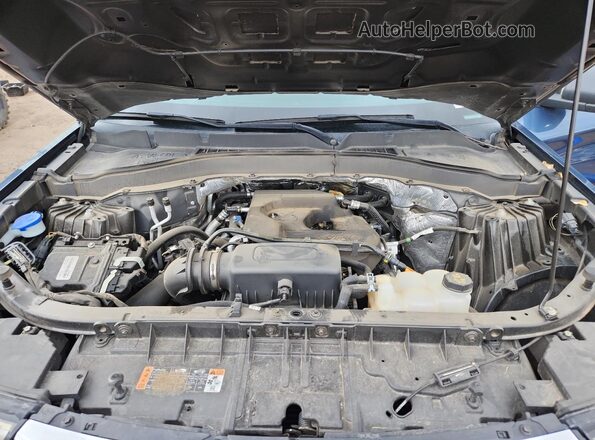 1FMSK7DHXLGA92754 2020 FORD FORD EXPLORER Blue ძრავის განყოფილების ხედი
