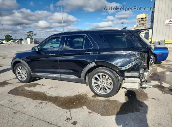 1FMSK7FH0LGA76611 2020 FORD FORD EXPLORER Black Rear left