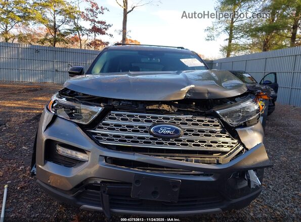 1FMSK7FH2NGA54550 2022 FORD FORD EXPLORER Серый Вид щитка приборов