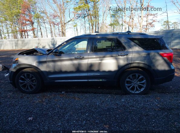 1FMSK7FH2NGA54550 2022 FORD FORD EXPLORER Серый Панорамный вид салона 360°