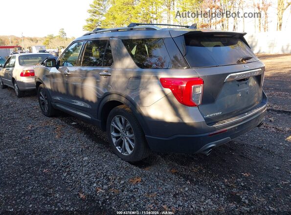 1FMSK7FH2NGA54550 2022 FORD FORD EXPLORER Серый Задняя левая четверть