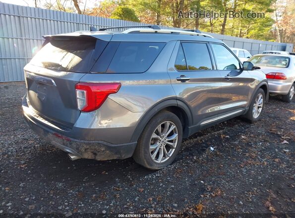 1FMSK7FH2NGA54550 2022 FORD FORD EXPLORER Серый Задняя правая четверть