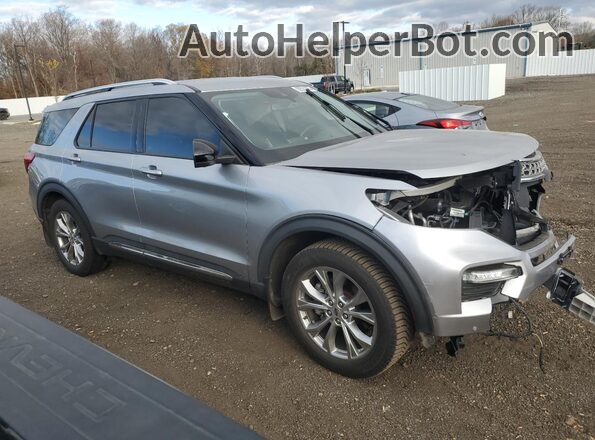 1FMSK7FH5NGA30355 2022 FORD FORD EXPLORER Silver Delantero derecho