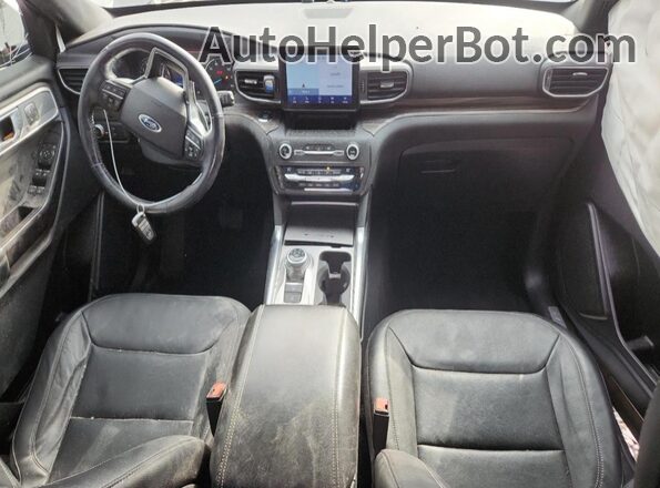 1FMSK7FH6LGA59697 2020 FORD FORD EXPLORER Серый Вид панели приборов