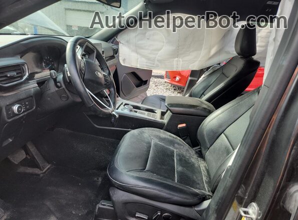 1FMSK7FH6LGA59697 2020 FORD FORD EXPLORER Серый Вид салона спереди