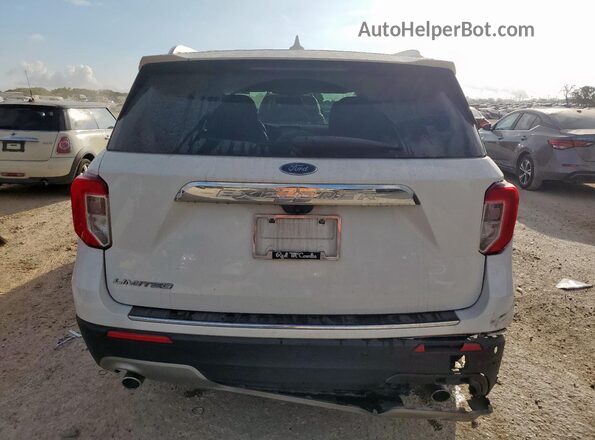 1FMSK7FHXNGA66025 2022 FORD FORD EXPLORER White Вид ззаду