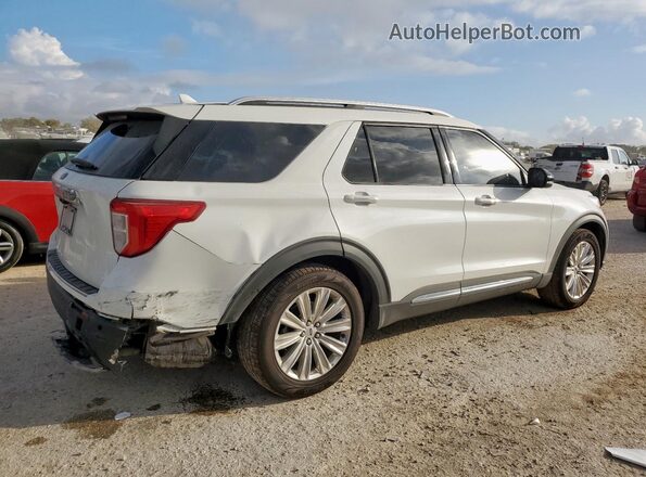 1FMSK7FHXNGA66025 2022 FORD FORD EXPLORER White Задня права чверть