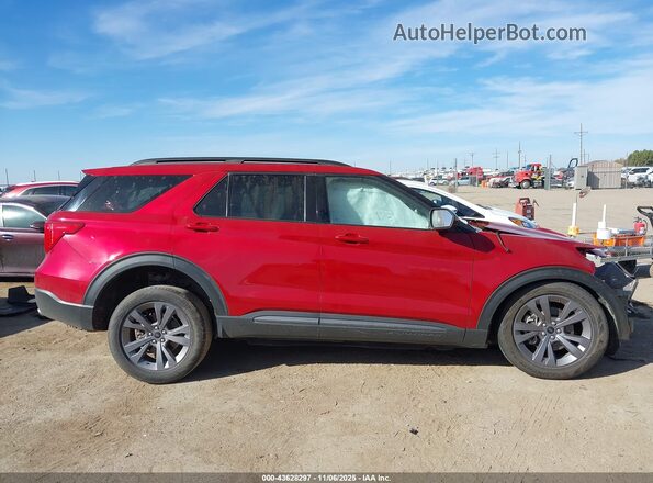1FMSK8DH0NGA97731 2022 FORD FORD EXPLORER Maroon 
