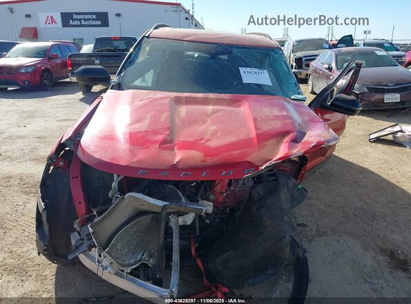 1FMSK8DH0NGA97731 2022 FORD FORD EXPLORER Maroon 