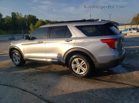 1FMSK8DH2LGC77936 2020 FORD FORD EXPLORER Silver Հետևի ձախ