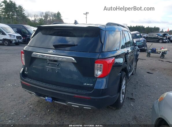 1FMSK8DH2RGA55907 2024 FORD FORD EXPLORER Blue უკანა მარჯვენა