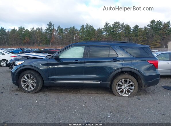 1FMSK8DH2RGA55907 2024 FORD FORD EXPLORER Blue სალონის 360-გრადუსიანი ხედი