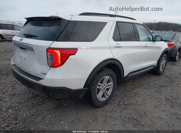 1FMSK8DH5LGC77123 2020 FORD FORD EXPLORER White Rear right