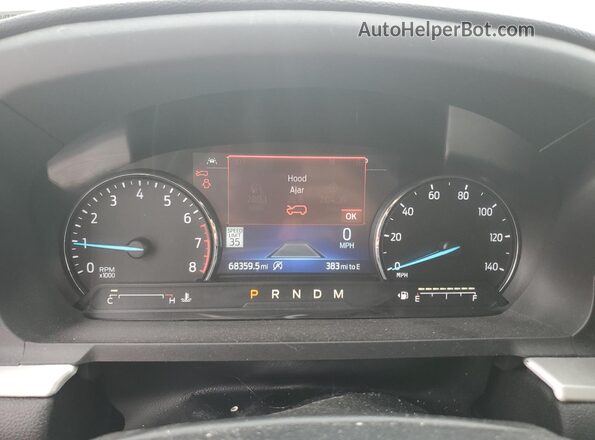 1FMSK8DH5LGD11898 2020 FORD FORD EXPLORER Red ხელსაწყოთა პანელის ხედი