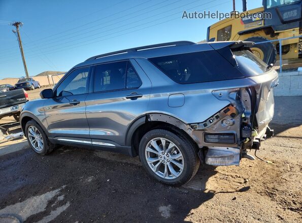 1FMSK8DH5NGA30736 2022 FORD FORD EXPLORER Gray Tył lewy