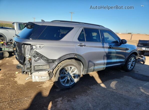 1FMSK8DH5NGA30736 2022 FORD FORD EXPLORER Gray Tył prawy