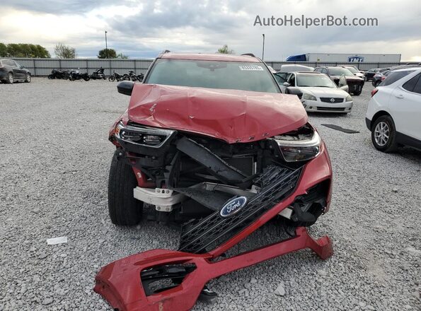 1FMSK8DH5NGA68855 2022 FORD FORD EXPLORER Red Widok z przodu