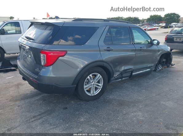 1FMSK8DH6RGA19279 2024 FORD FORD EXPLORER Gray Trasero derecho