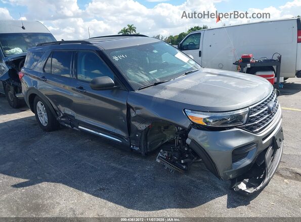 1FMSK8DH6RGA19279 2024 FORD FORD EXPLORER Gray Vista frontal
