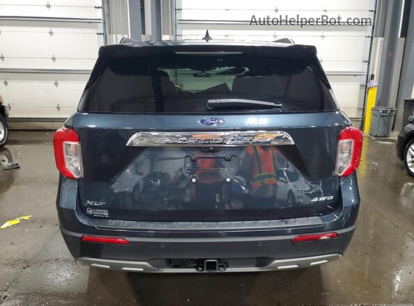 1FMSK8DH6RGA63282 2024 FORD FORD EXPLORER Blue Вид ззаду