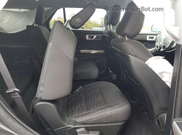 1FMSK8DH7LGC38484 2020 FORD FORD EXPLORER Gray Rear interior view