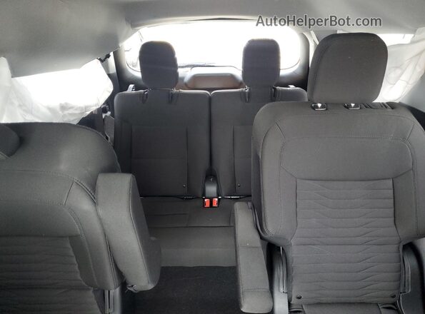 1FMSK8DH7LGC38484 2020 FORD FORD EXPLORER Gray Rear seats view