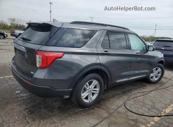 1FMSK8DH7LGC38484 2020 FORD FORD EXPLORER Gray Rear right