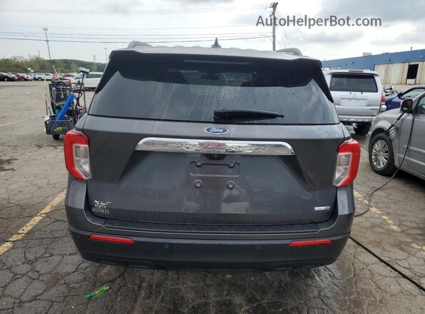 1FMSK8DH7LGC38484 2020 FORD FORD EXPLORER Gray Rear view
