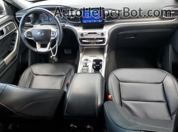 1FMSK8DH8NGA55050 2022 FORD FORD EXPLORER Gray Вид панелі приладів