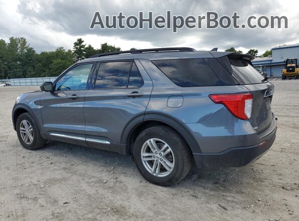1FMSK8DH8NGA55050 2022 FORD FORD EXPLORER Gray Задня ліва чверть