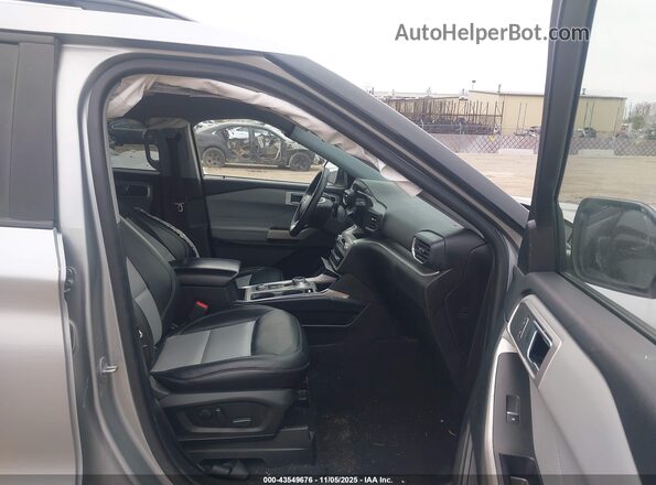 1FMSK8DH8NGC04847 2022 FORD FORD EXPLORER Silver Սալոնի դիմացի տեսք