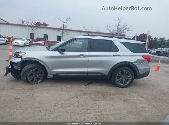 1FMSK8DH8NGC04847 2022 FORD FORD EXPLORER Silver Սալոնի 360 աստիճան տեսք