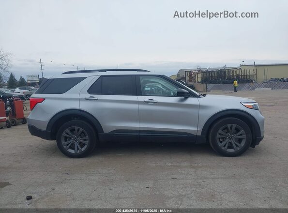 1FMSK8DH8NGC04847 2022 FORD FORD EXPLORER Silver Սալոնի հետևի տեսք